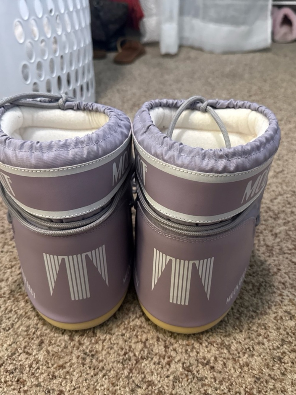 Moon boots and Kate Spade bag - Branding